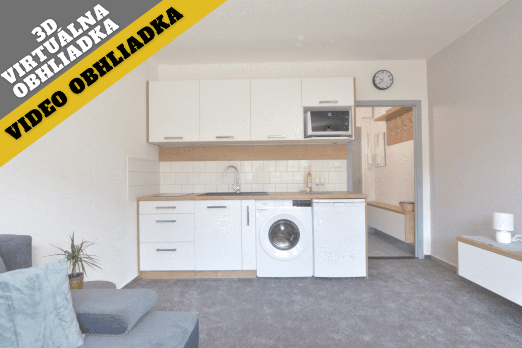 Renovated studio apartment, Jurkovičova St., Nitra