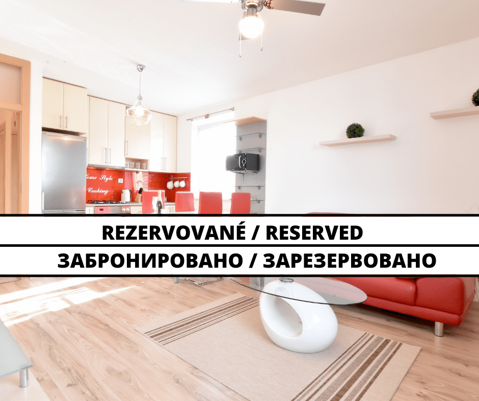 RESERVED  2-bedroom apartment with a balcony and cellar in a new building, Potravinárska St., Nitra