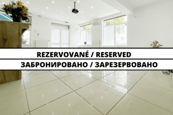 RESERVED  Commercial space with parking place in Bratislava – Ružinov